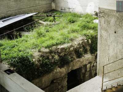 L'ipogeo � situato nel cortile interno del palazzo 